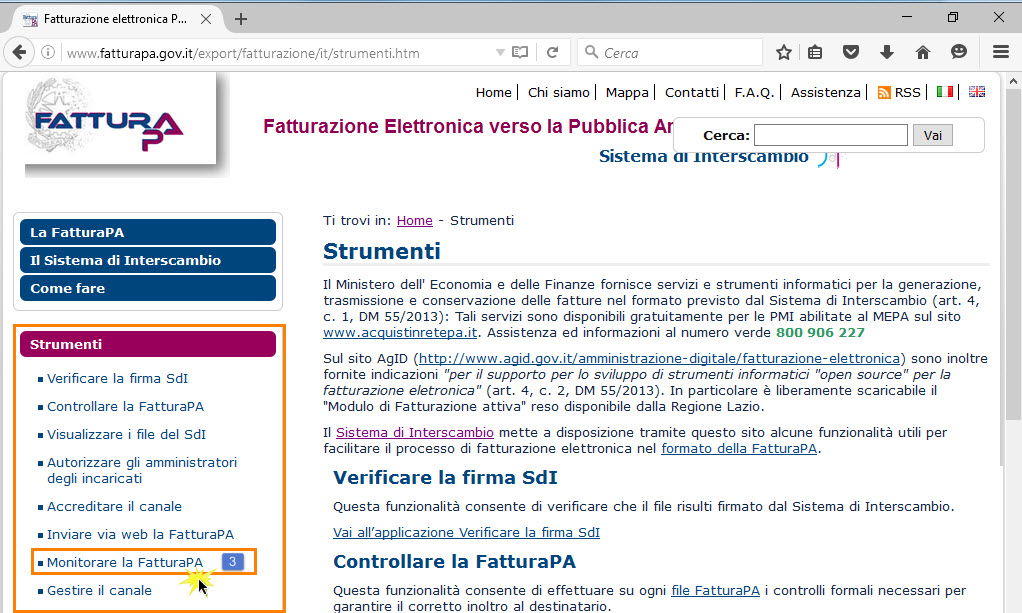 SCARICARE RICEVUTE FISCONLINE